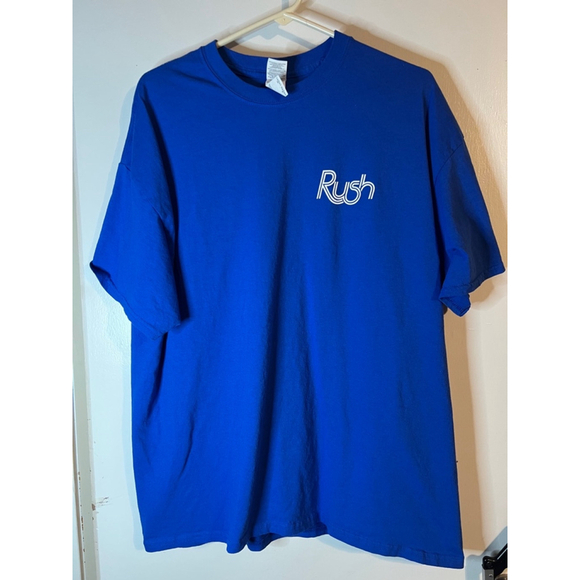 Men's Gildan Rush T-shirt XL Blue - Picture 1 of 3